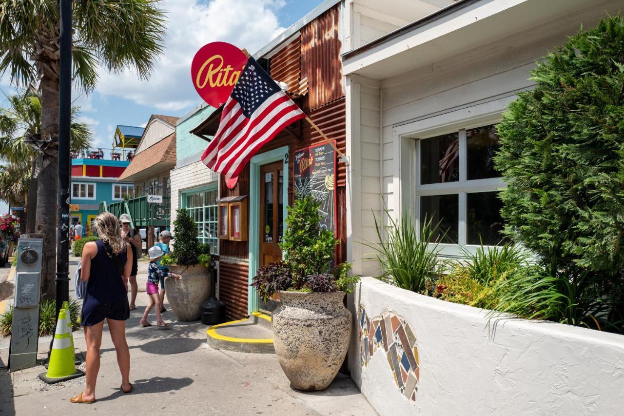 The Folly Feeling 1 Block To Beach Apartment Folly Beach Exterior photo